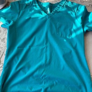 Med Couture Kids Aqua V-Neck Tee